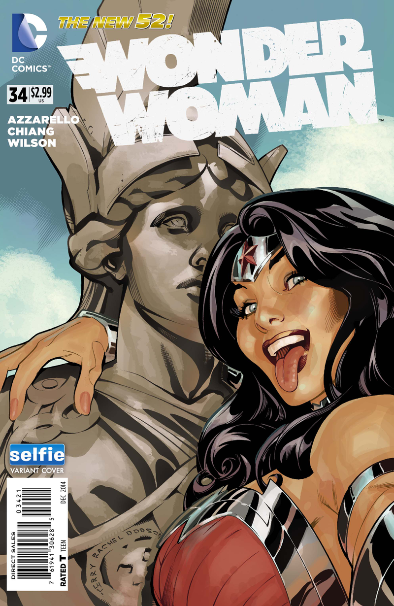 Selfie variant cover by Terry and Rachel Dodson
